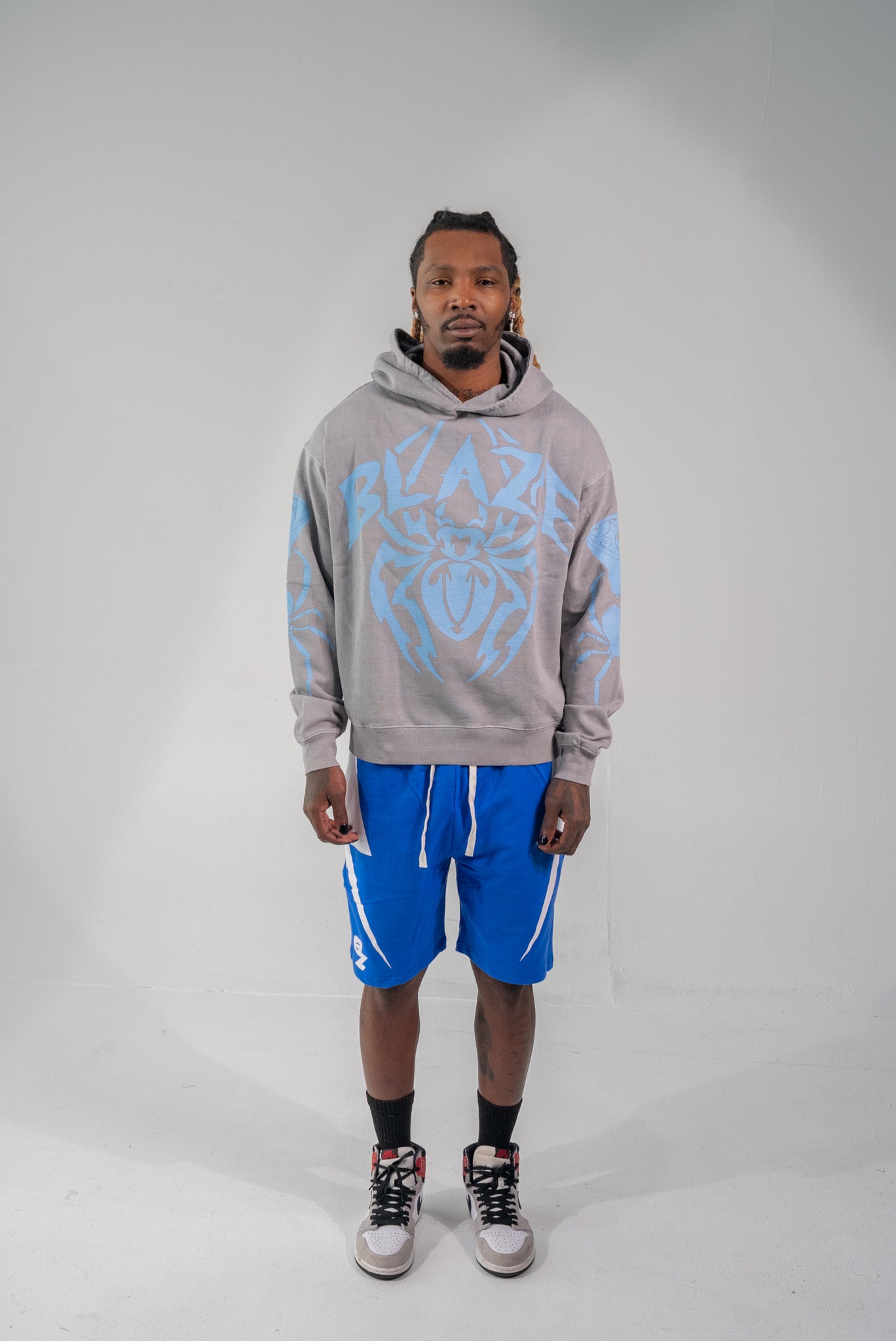 Scorching Web Hoodie (GREY)