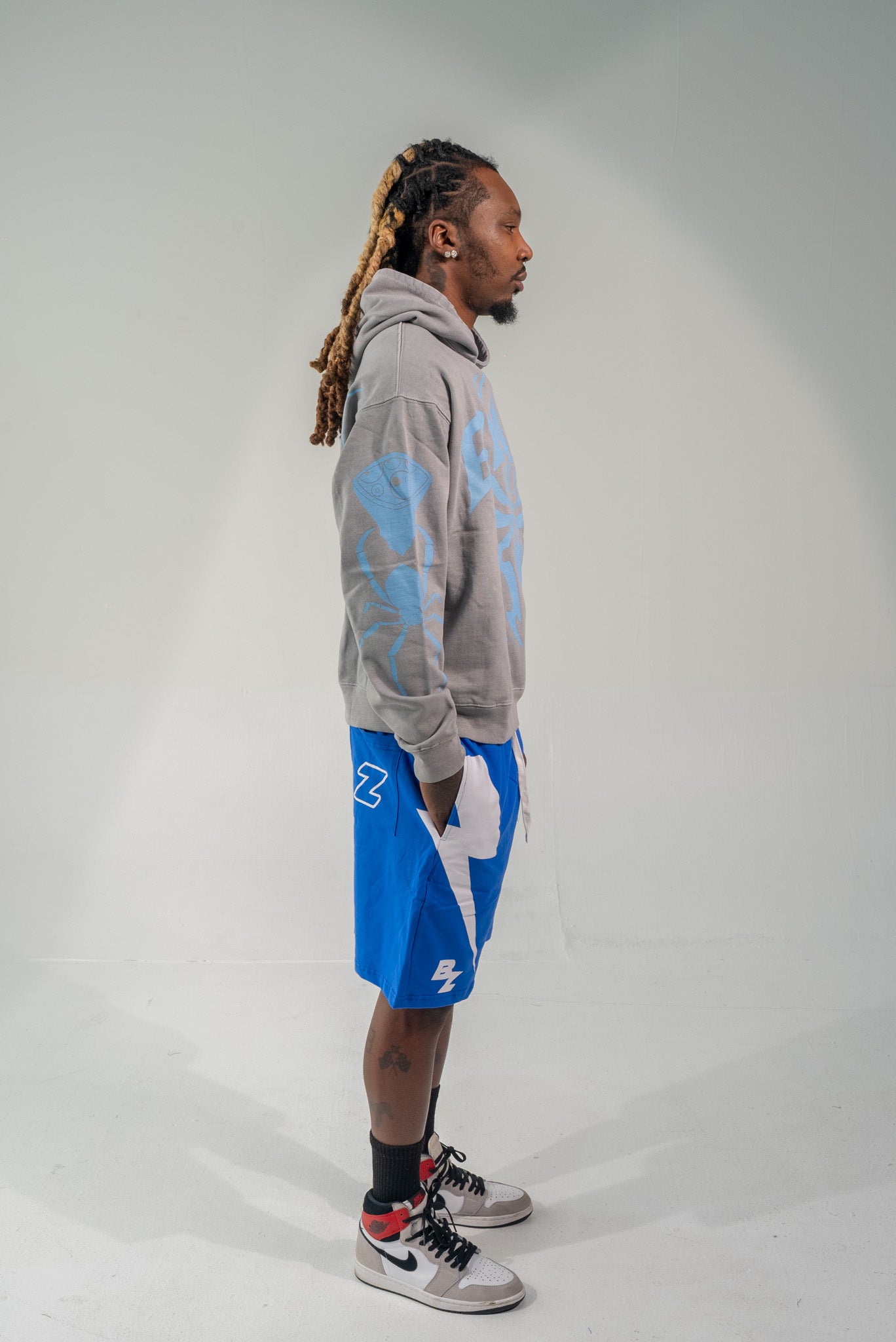 Scorching Web Hoodie (GREY)