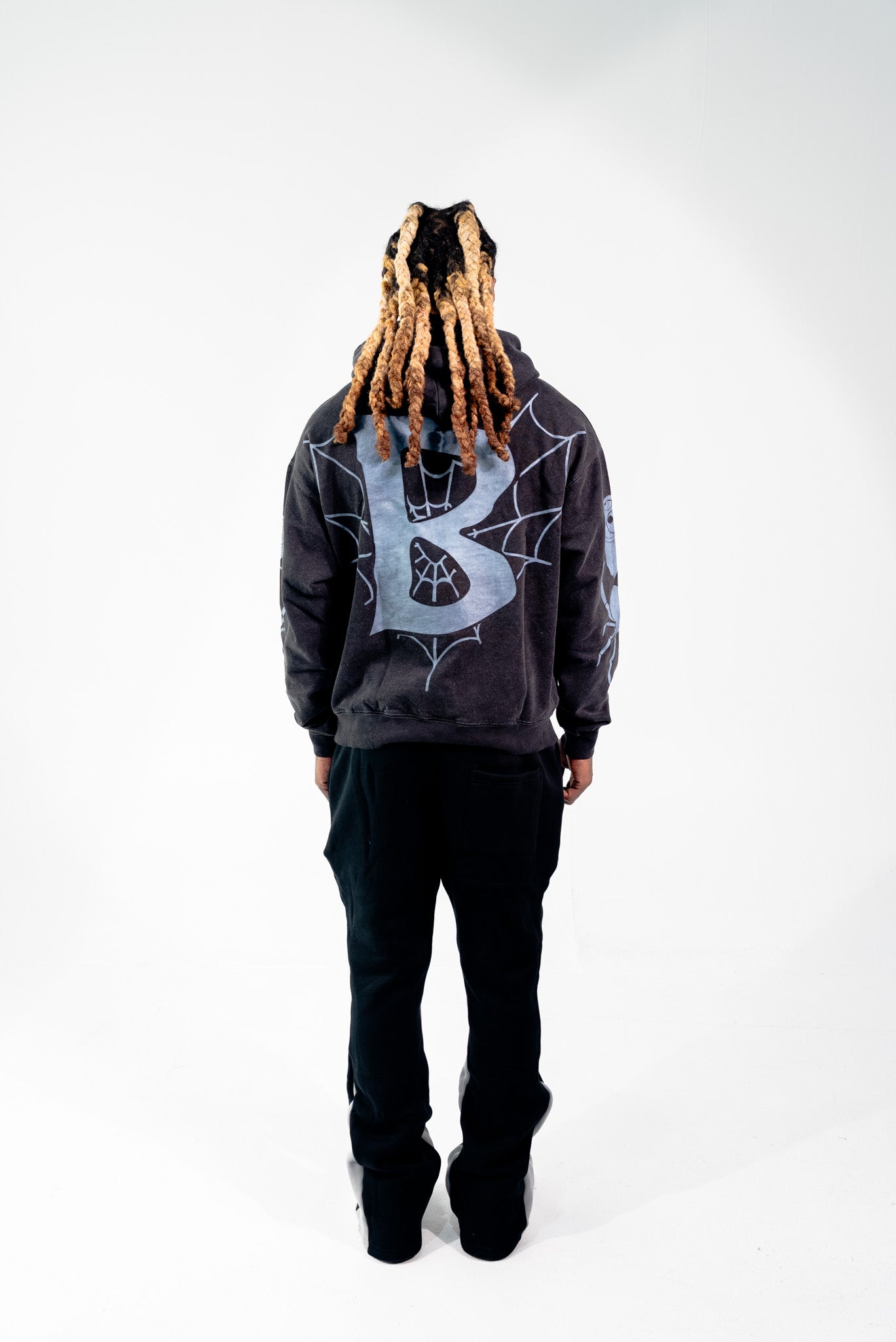 Scorching Web Hoodie (BLACK)