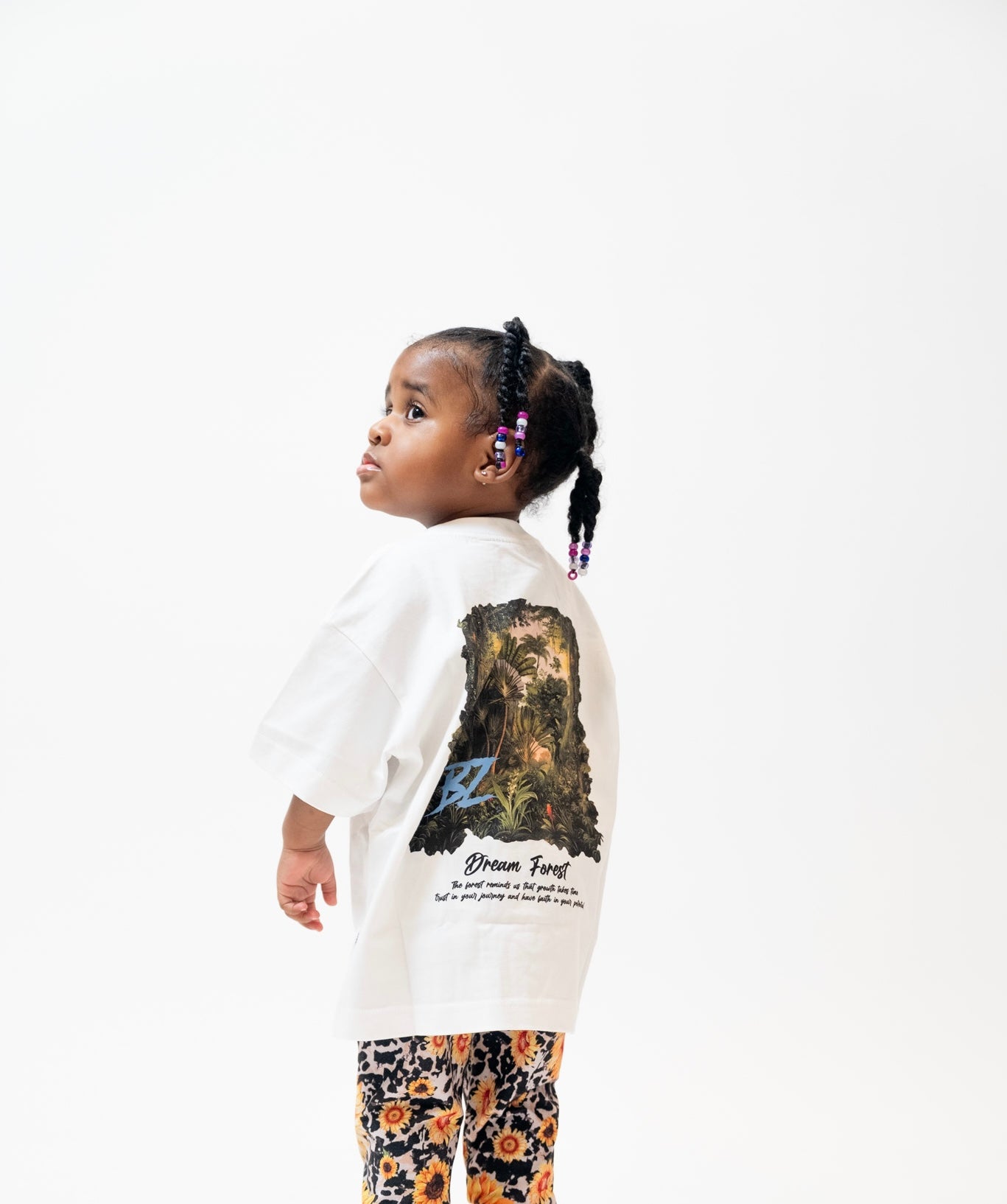 Blazing Oasis T-shirt (White) Kids