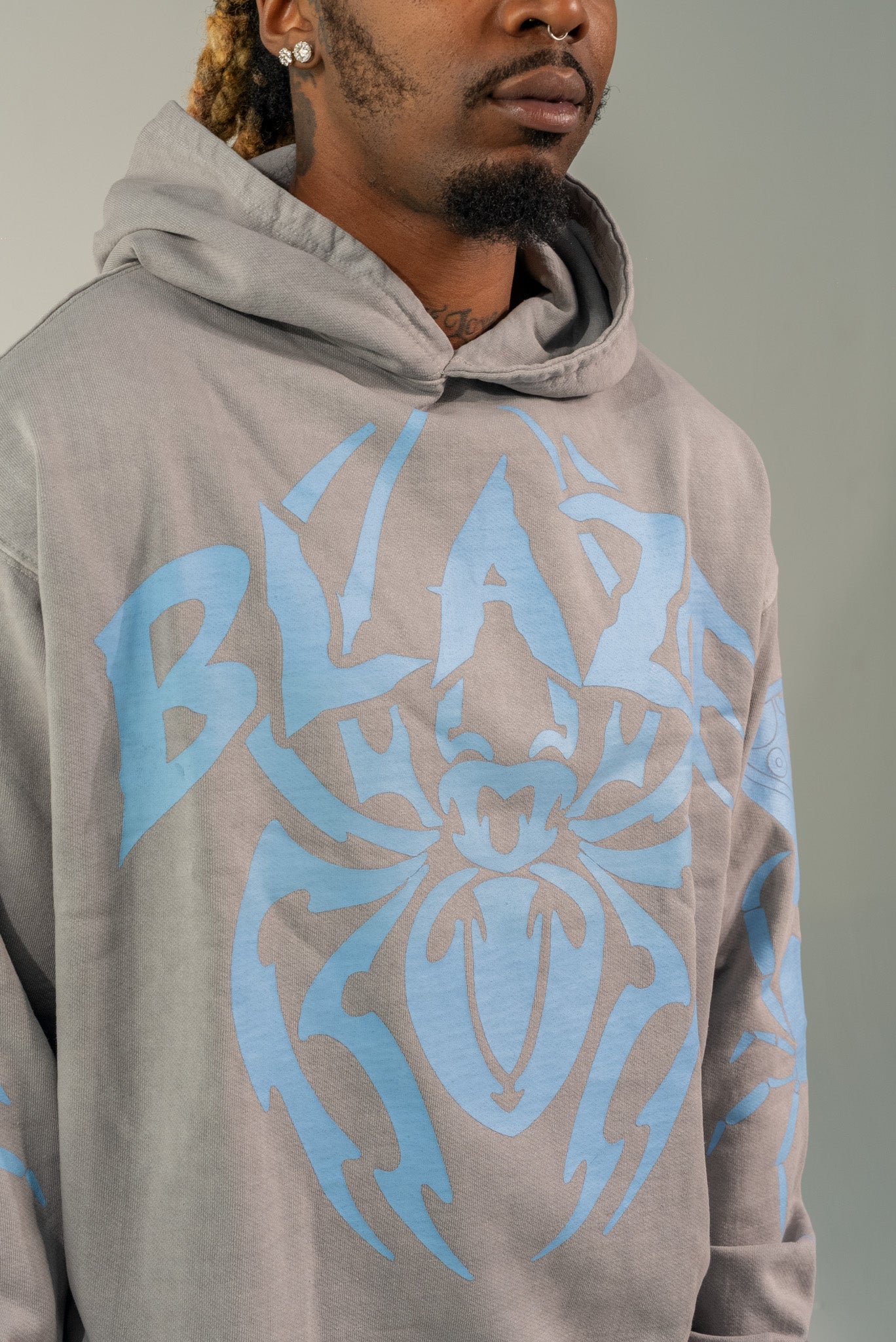 Scorching Web Hoodie (GREY)
