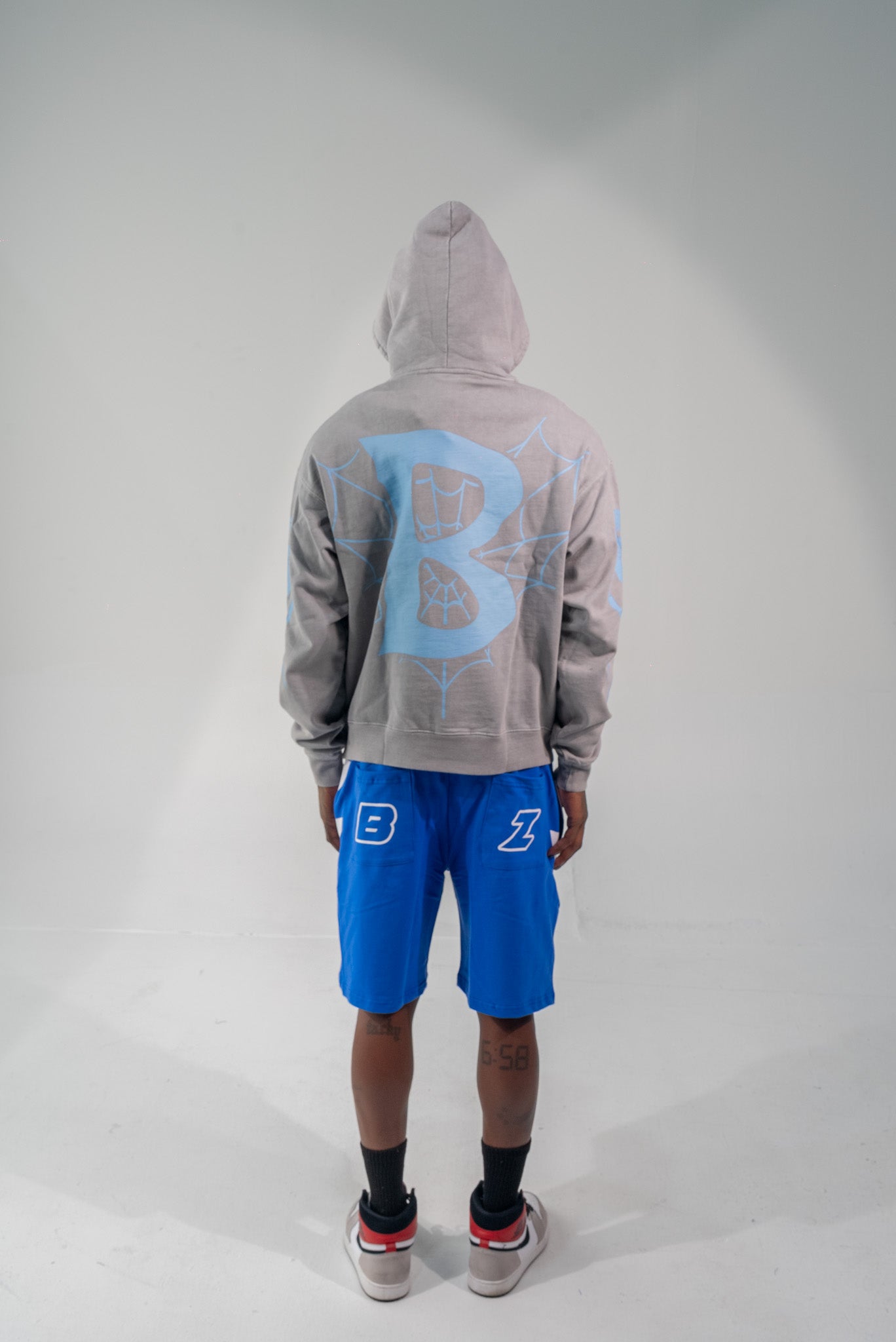Scorching Web Hoodie (GREY)