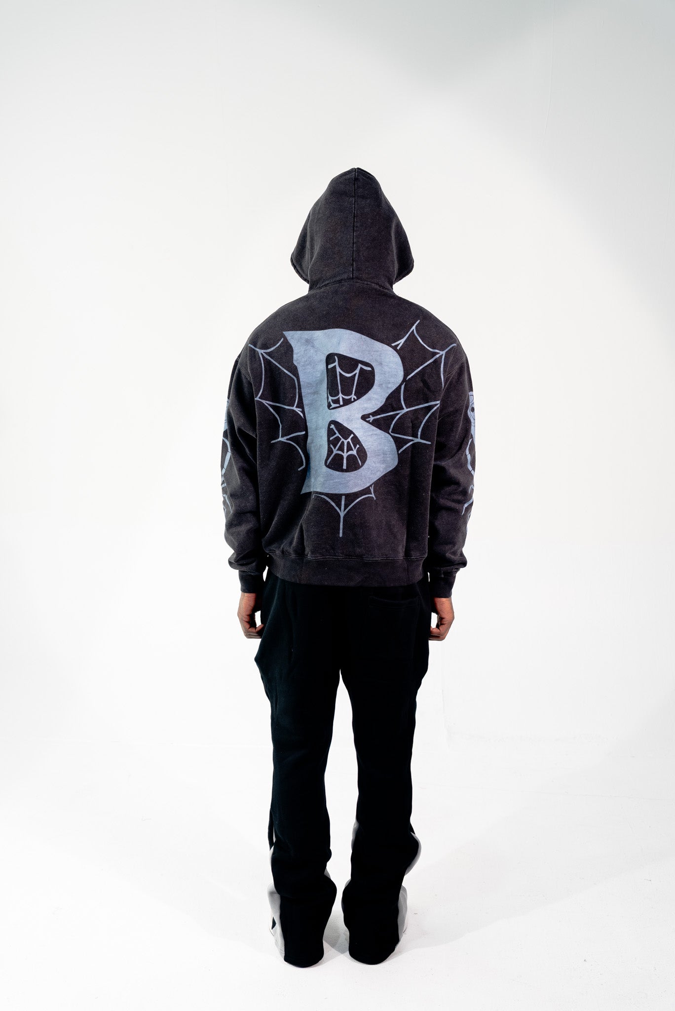 Scorching Web Hoodie (BLACK)