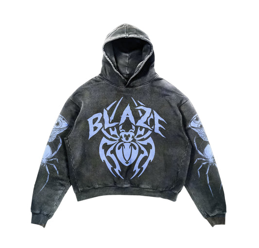 Scorching Web Hoodie (BLACK)