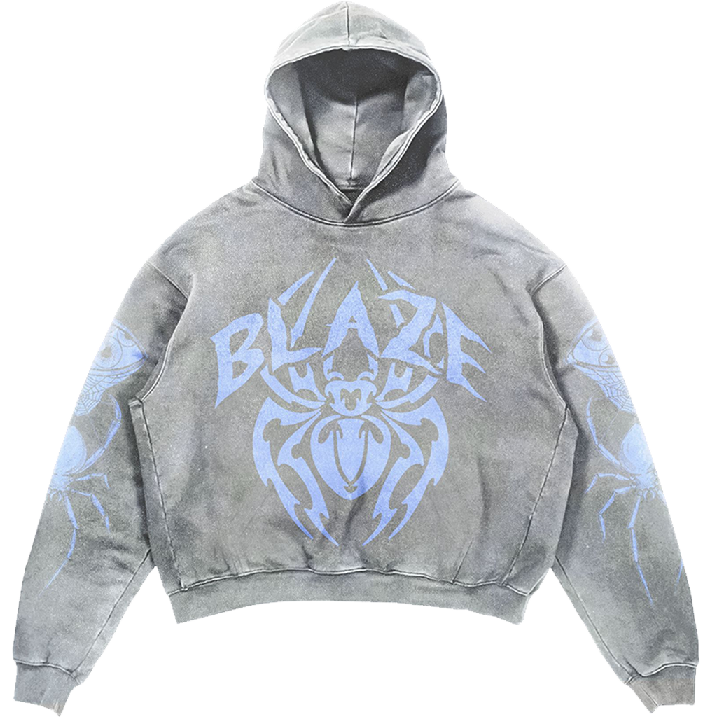 Scorching Web Hoodie (GREY)