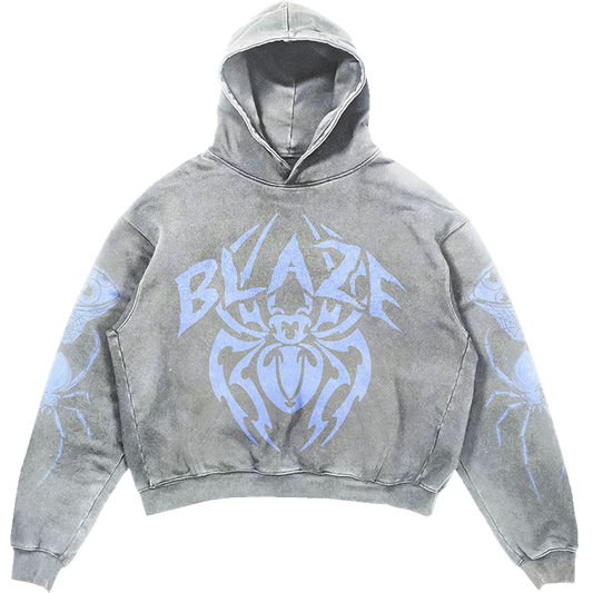 Scorching Web Hoodie (GREY)